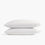 Organic Percale Pillowcase Set - White