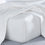 organic cotton percale white cooling sheets pillowcases set