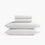 Organic Percale Sheet Set - White
