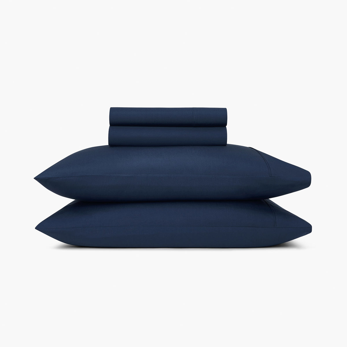 Organic Percale Sheet Set - Deep Sea · Under The Canopy