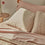 organic cotton bedding quilted natural sand beige pillow sham set
