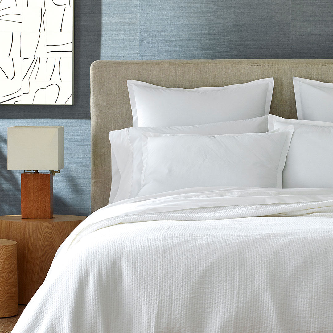 organic sateen euro pillow sham green mist lifestyle