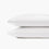 organic sateen pillowcases white detail 2