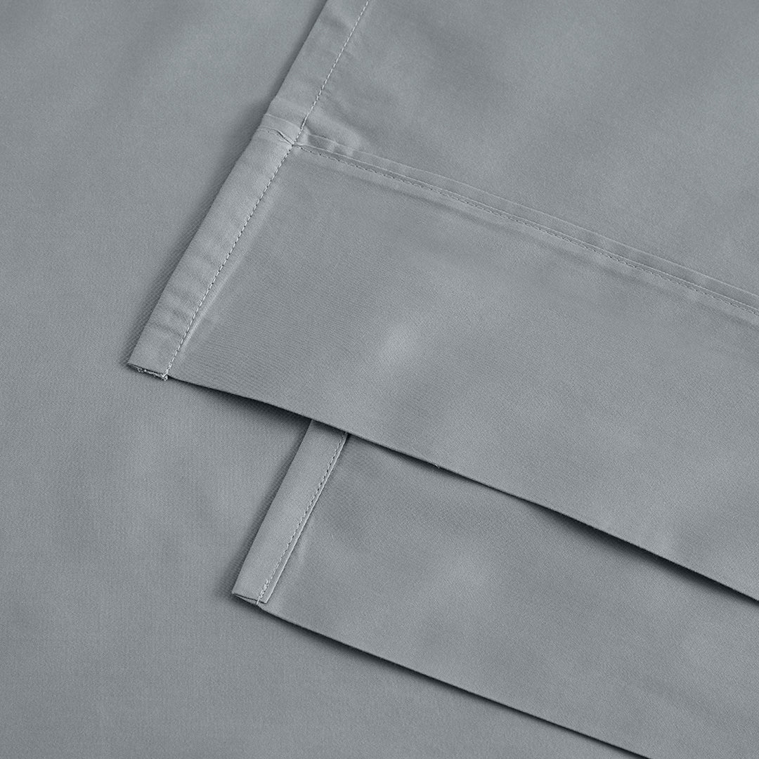 Under The Canopy Organic Flannel Sheet Set - Heathered Grey Heathered Grey / Queen