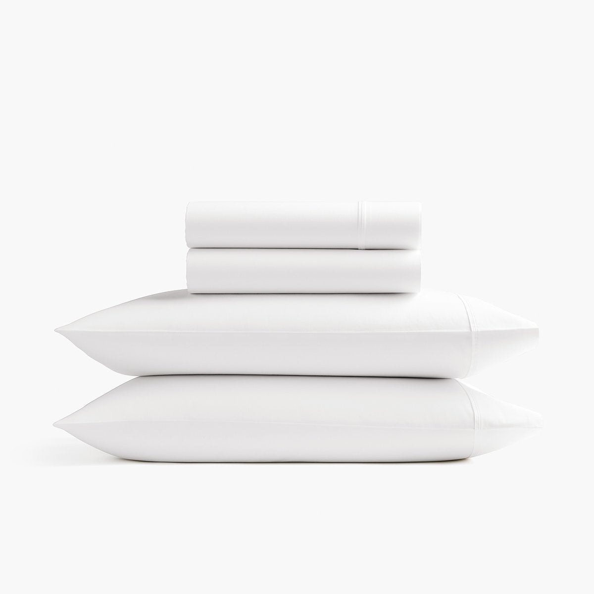 Organic Cotton 300 Thread Count Sateen Sheet Set - White ·
Under The Canopy