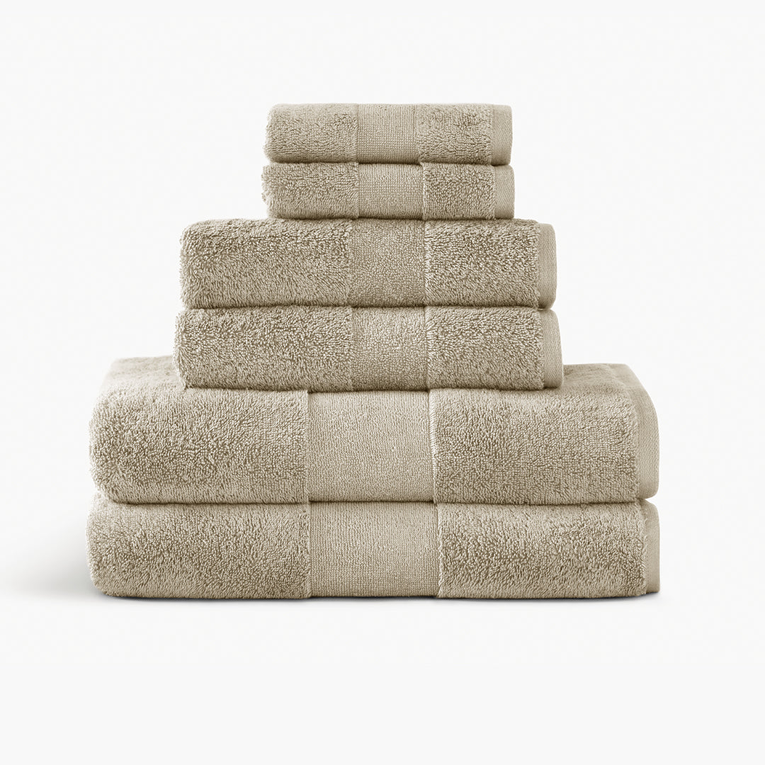 Plush Organic Towel - Taupe · , Under The Canopy
