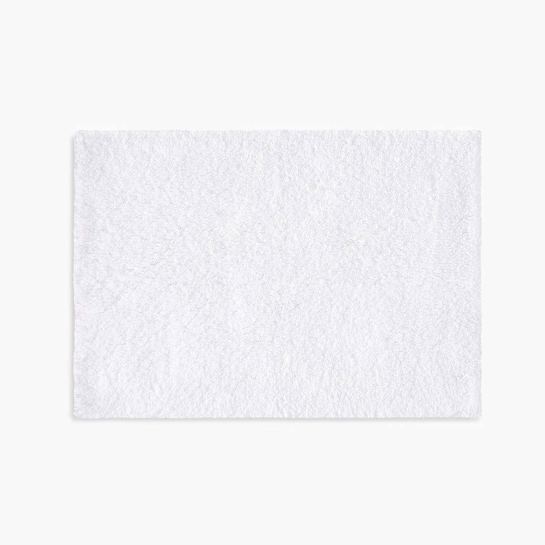 Textured Organic Bath Rug Bundle - White · Under The Canopy