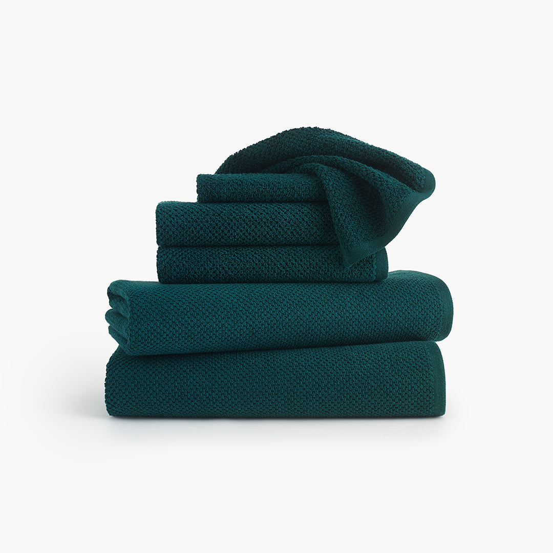 Buy Dark Teal Green Egyptian Cotton Towel from Next USA