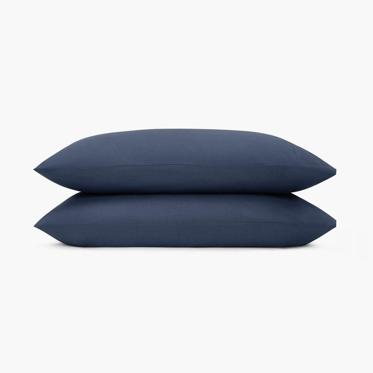 Organic Washed Cotton Pillowcase Set Denim Under The Canopy